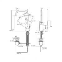 Ideal Standard Miscelatore Per Lavabo Con Bocca Di Erogazione Alta