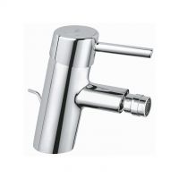 BES-34281 - Idraulica - beselettronica - Rubinetto Bagno Bidet Miscelatore  Grigio Silver Testa Mobile Orientabile 8406